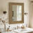 Rustic Rectangle Wood Mirror for Bathroom Farmhouse-114985928-114985925