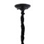 1 - Light Matte Black LED Chandelier Pendant
