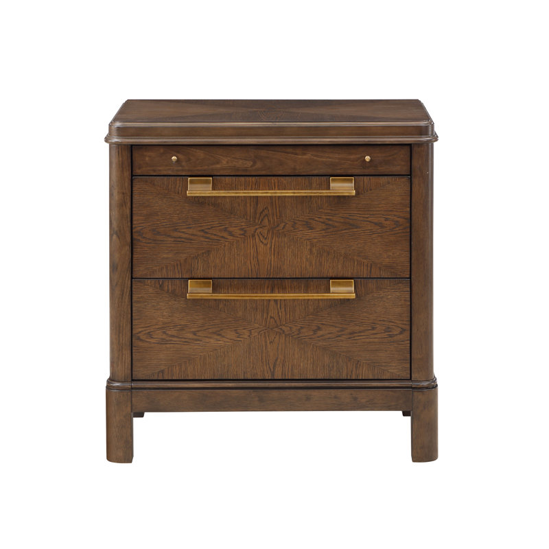 Table de chevet pour la maison brun foncé