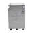 Techni Mobili Rolling File Cabinet With Glass Top-536148767