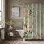 Motif floral rétro - Rideau de douche standard 1 pièce-1239691293