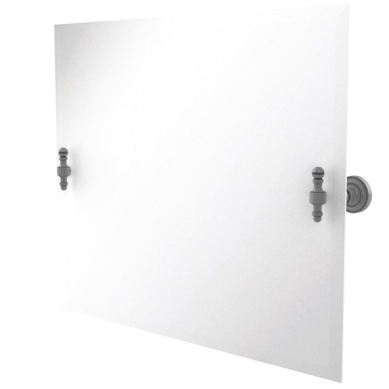 Miroir inclinable rectangulaire Marchmont, Gris mat, 21" H x 26" H