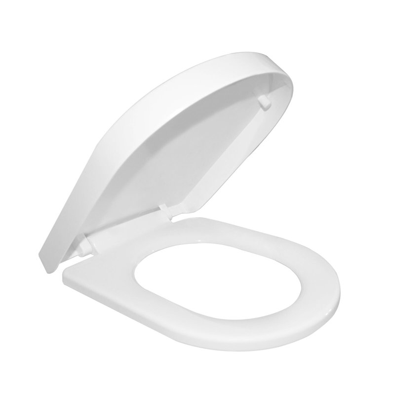 Siège de toilette rond assez fermé