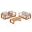 Outdoor 4-piece Garden Patio Set