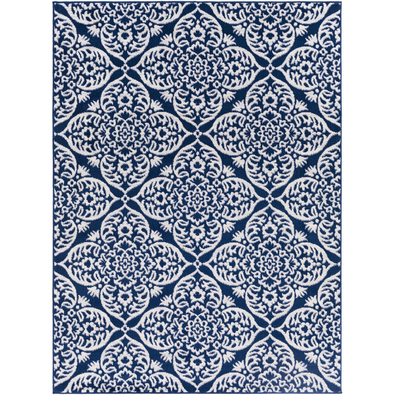 Roundhay Floral Indoor Rug, Rectangle 5'3" x 7'