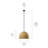 Raffiana 1 - Light Dome Pendant