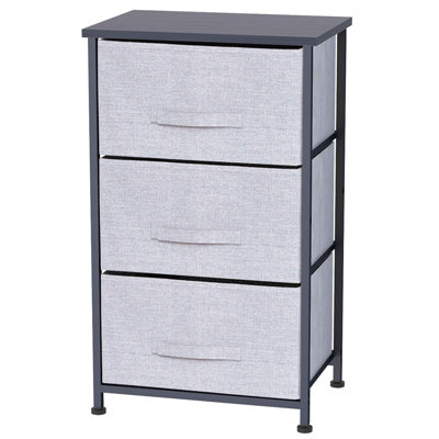 3 Drawer Storage Drawer