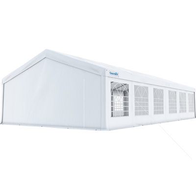 Quictent 5x10m (16x32ft) Party Tent Canopy, Heavy Duty Outdoor Event Shelter for Wedding, BBQ, Gathering with Storage Bags