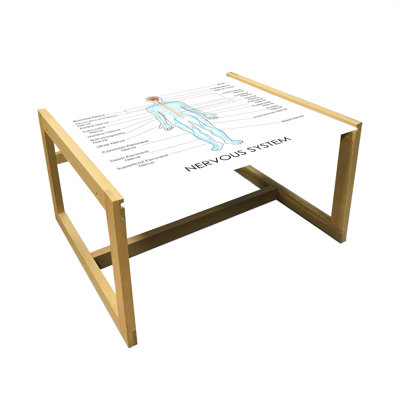Jacaryous Trestle Coffee Table