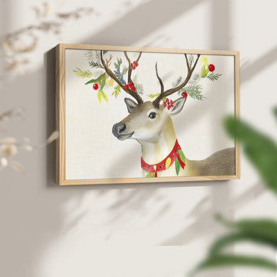 Art de Noël - XLIX - Reproduction encadrée - Restickable