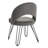 Lisbon 18'' H Velvet Upholstered Side Chair-22506781