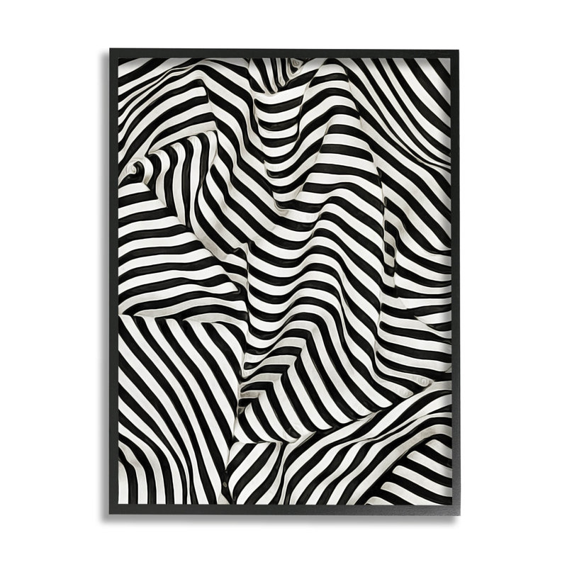 «Drapery», art de la giclée encadrée par Ashley Aldridge, Giclée encadrée noir minuit, H 20 po x l 16 po x P 1,5 po
