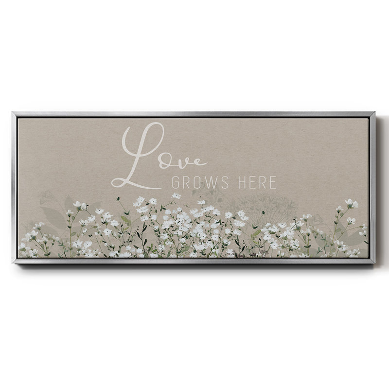Bouquet of Love - Toile encadrée, H 20 po x l 50 po