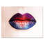 «Women Lips with Bright Multicolored Rouge à lèvres», photographie sur toile-59843959-59843960