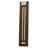 Solid Brass LED Flush Mounted Sconce