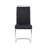 Modern Faux Leather High-Back Cantilever Dining Chairs with Top Handle-92179334-98548425-108344481
