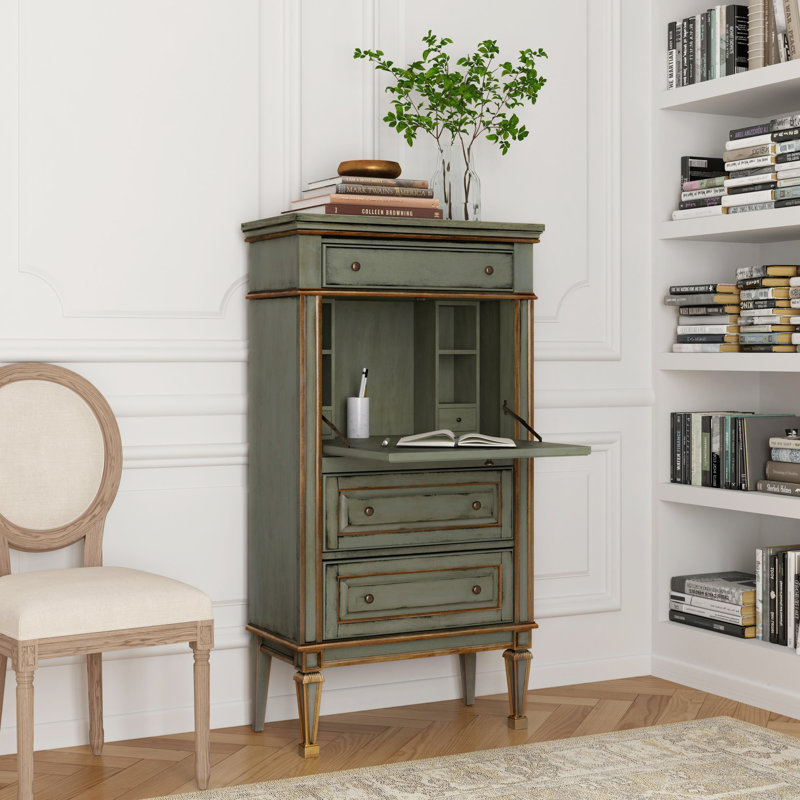 Valmont 1 - Door Accent Cabinet, Green