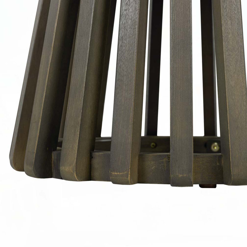 Table d'appoint Corianna, Gris