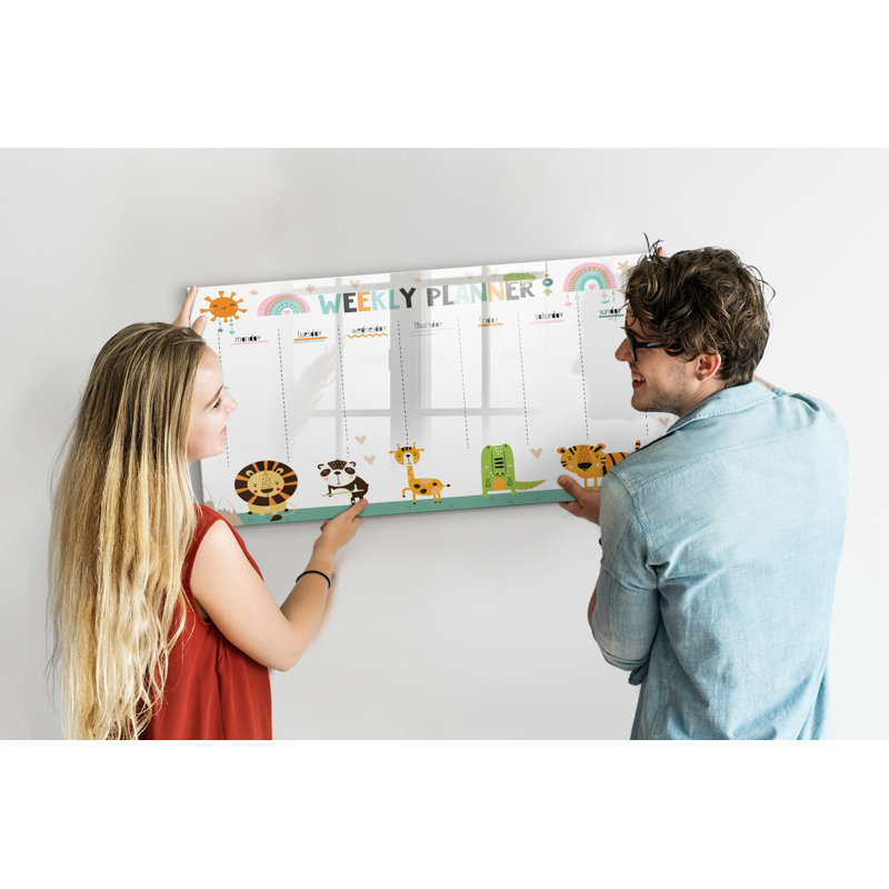 Magnetic Glass Dry Erase Board