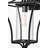 Belgrade Outdoor Wall sconce in Black-1355592050