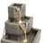 Weather Resistant Floor Fountain with Light