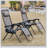 Outsunny Zero Gravity Chair Set With Side Table, Adjustable Reclining Lounge Chairs For Pool, Backyard, And Beach Relaxation