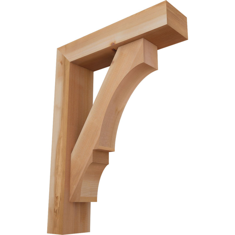 Support de bloc lisse Balboa l 5 5 po x P 22 po x H 30 po avec cèdre rouge occidental, 30 x 22