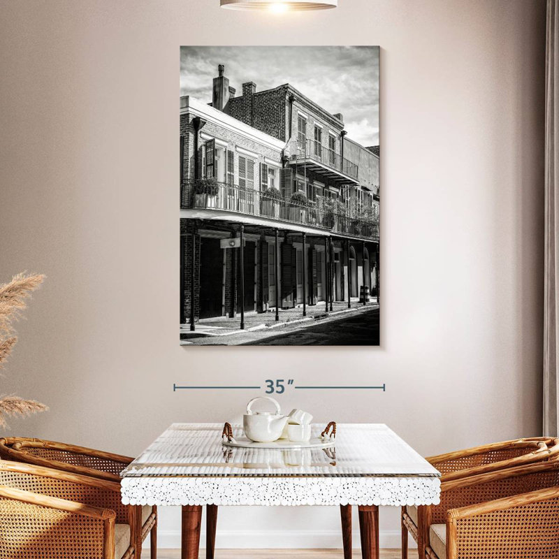 Aime Black NOLA - New Orleans balcon, H 39 po x l 26 po