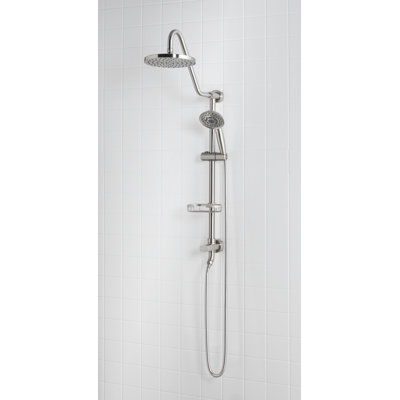 Système complet de douche à pluie Diverter