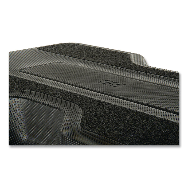 Adjustable Black Ergonomic Foot Rest for Standing Desks