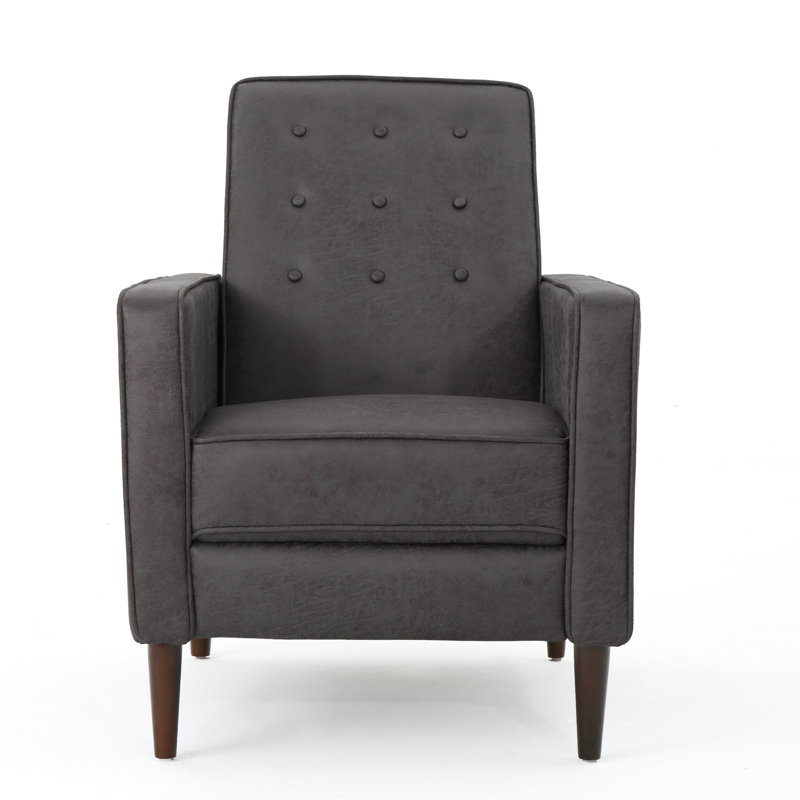Fauteuil inclinable Mid-Century moderne, Ardoise