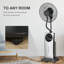 Symple Stuff Ameryst 135Cm Oscillating Pedestal/Standing Fan