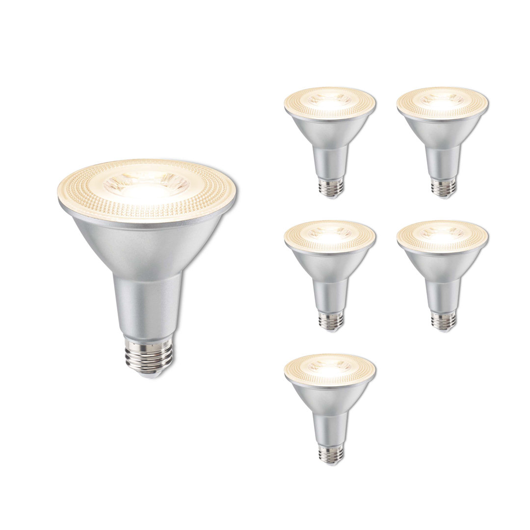 75 Watt Equivalent PAR30L E26/Medium (Standard) Dimmable 2700K LED Bulb (Set of 6) Bulbrite Industries