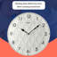 Horloges murales blanches et blanches
