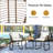 Edwardo 2 - Person Wicker Patio Dining Set with Square Table , Cushions Included-769671945