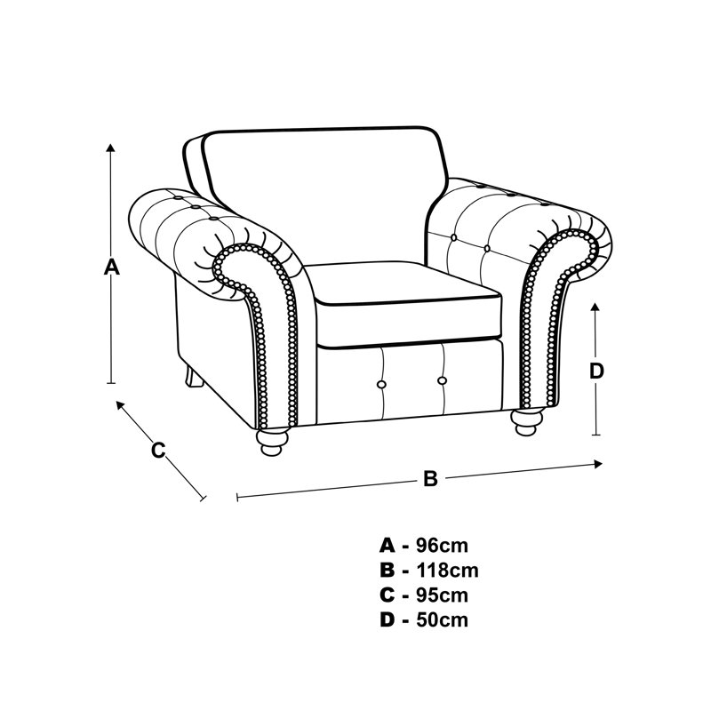 Bodnar Faux Leather Armchair, Beige