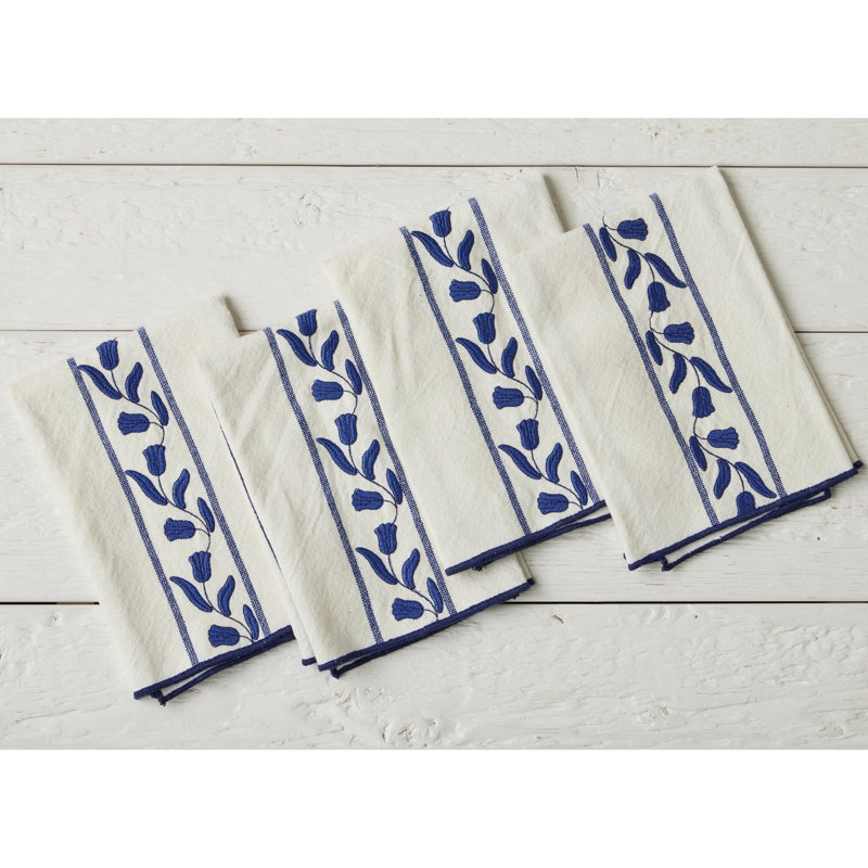 Dinner Napkins Tulip, Navy Blue