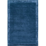 Farrow & Ball Silk Border Bay Blue Area Rug