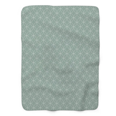 Couverture raffinée en sherpa 1 pièce
