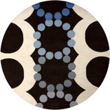 Avalisa Brown/White Area Rug