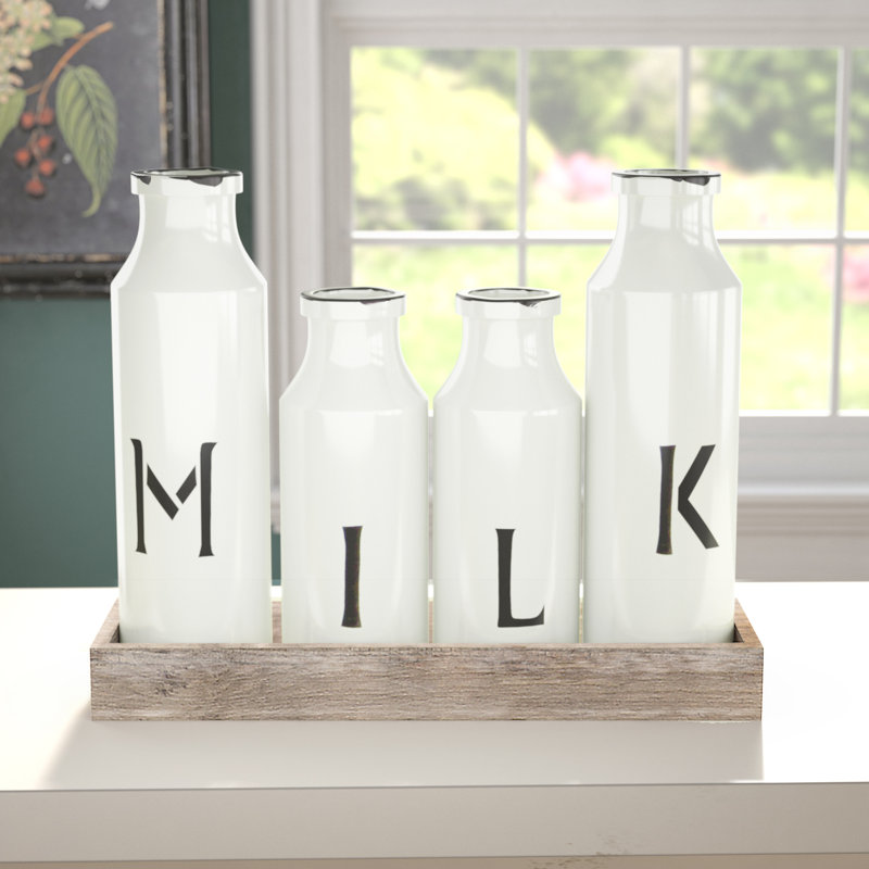 Everdine Metal Decorative Bottle