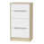 White Matt/Bardolino Oak