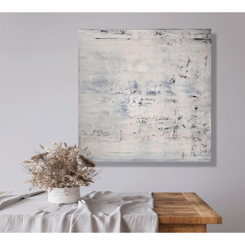 «Blissful Th pensing II - Artist», reproduction d'art sur toile, Toile encadrée noire, H 21,5 po x l 21,5 po x P 1,75 po