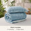 Ensemble d'édredon réversible à motif floral Best vendeur, 89 g / m²-106246835-106246818