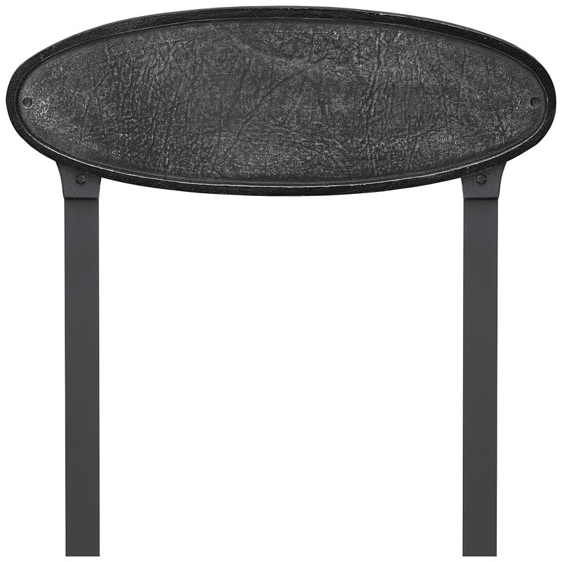 Oval Lawn Insert, Swedish Iron/Black