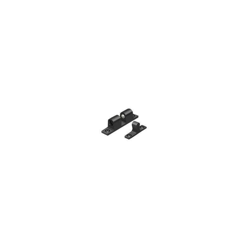 Deltana BTC20CR003 Ball Tension Catch 2-1/4" x 1/2" in PVD Polished Brass, Oil-rubbed Bronze, 58" H x 13" W x 13" D