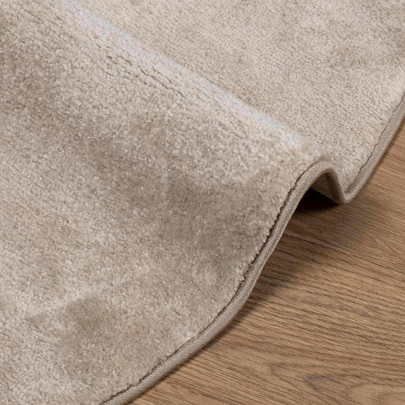 Modern Indoor Rug, Beige, Round 160 cm