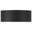 Plafonnier encastré DEL Bongo 5CCT - H 2 po - Finition noire-130500152