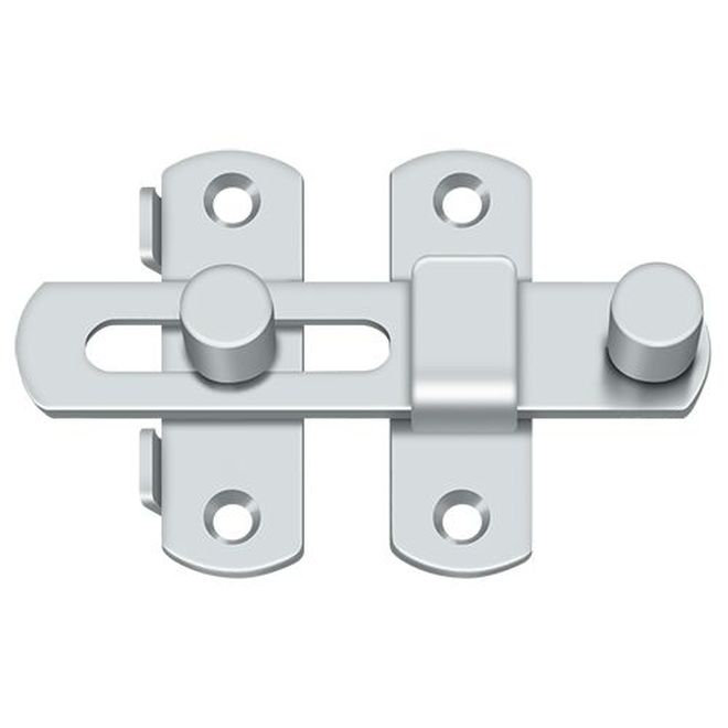 Drop Latch, Polished Chrome