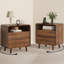 Ensemble de 2 tables de chevet Modern